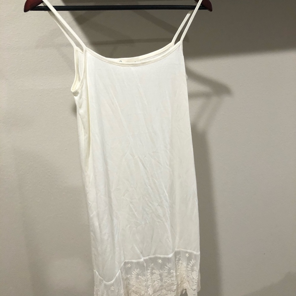 Slip for under a dress. Super cute!